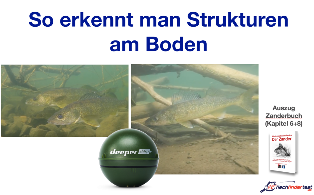 Originalbild zum Deuten von Deeper-Echolotbildern und Hotspots