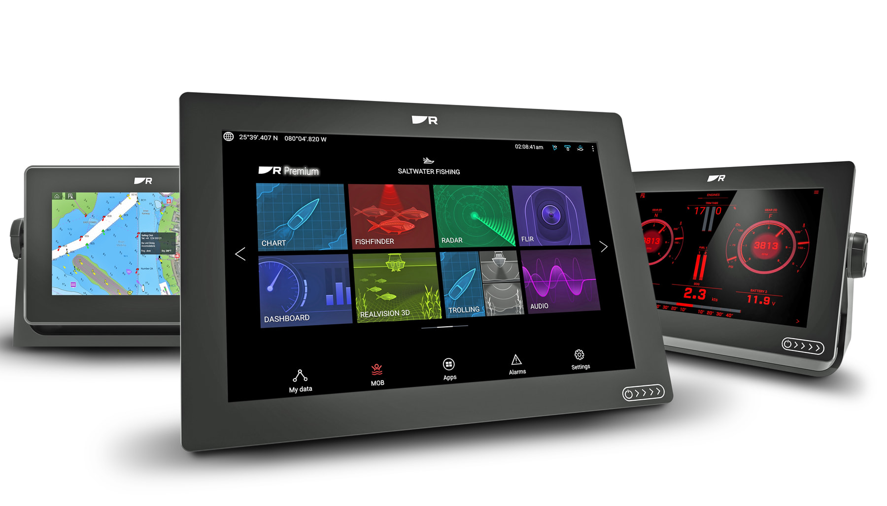 Raymarine Echolote Axiom plus serie