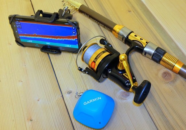 Garmin Striker Cast beim Einsatz am Gewässer