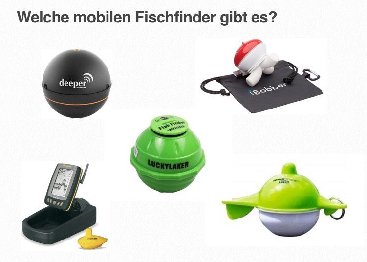 Mobiles Wurfecholot für Angler vom Ufer