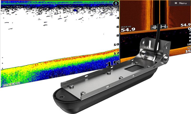 Abb.3 Lowrance Elite Ti² Echolot Active Imaging Geber 3-in-1