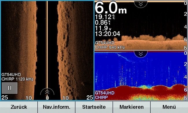 Garmin Echomap UHD 92vs 2D Chirp SideVue ClearVue Vergleich